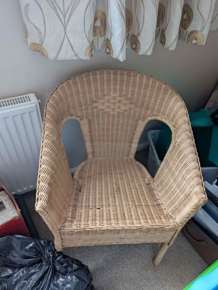Photo of free Wicker chair (Rothwell LS26) #1