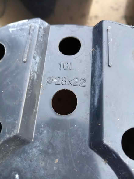 Photo of free 3 Large black pots (Dudley DY3) #2