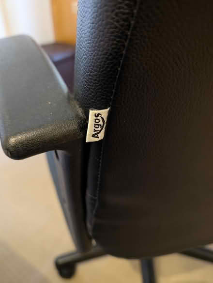 Photo of free Black Office chair (B16) #3