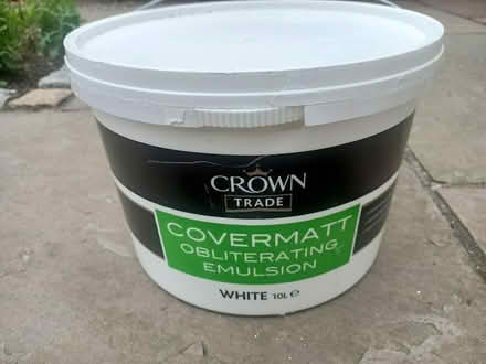 Photo of free Emulsion paint (white) (AB25) #1