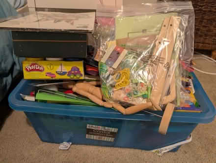 Photo of free Big box of arts and crafts stuff (South Court, Palo Alto) #4