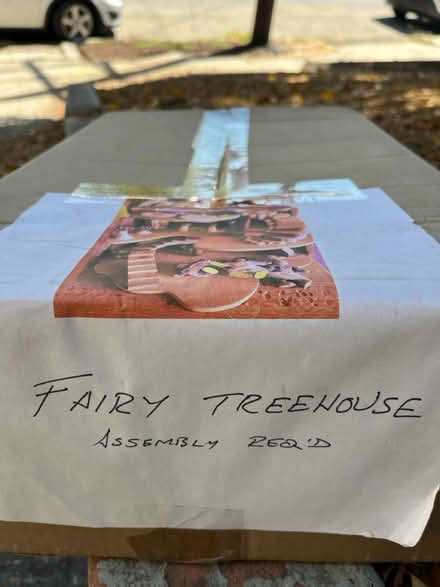 Photo of free Wooden Fairy Treehouse Playset (Maxwell Park) #2