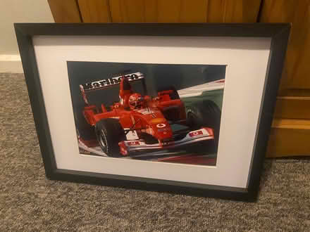 Photo of free Formula 1 photo in frame (Southdown) #1