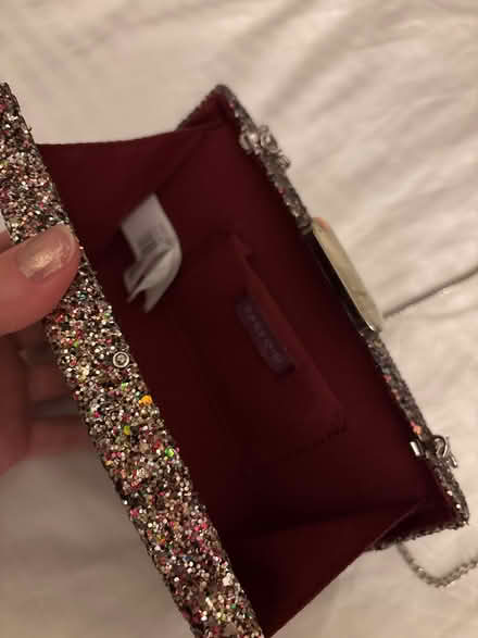 Photo of free Glittery clutch bag from Parfois (Dublin 8) #3