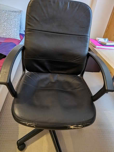 Photo of free Black Office chair (B16) #2