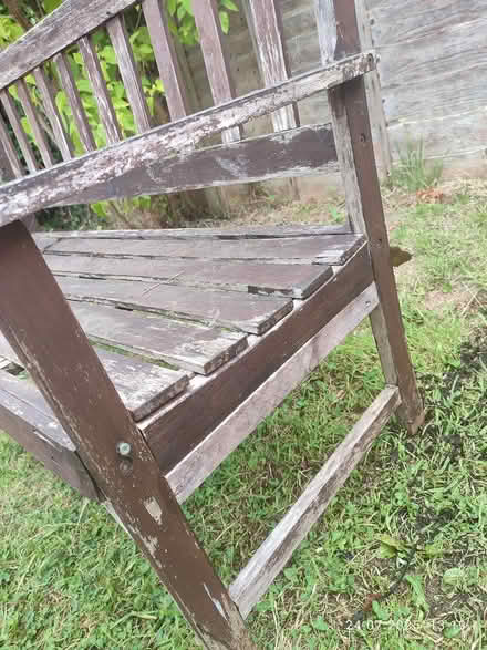 Photo of free The bench is old (Farnborough) #3