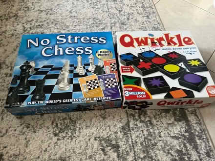 Photo of free Qwirkle/No stress chess (Fort Lee south) #1