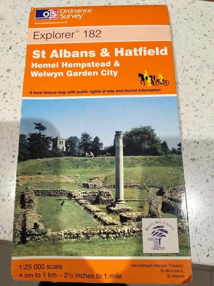 Photo of free St Albans & Hatfield map (South Hitchin, SG4 9) #1