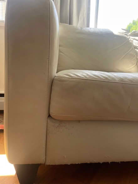 Photo of free Leather Sectional Couch (Mt Pleasant) #4