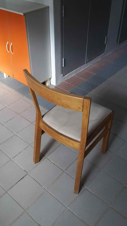 Photo of free Padded Wooden Chair (Queenstown, near MRT) #2