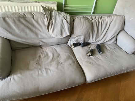 Photo of free IKEA Stocksund couch - dark grey (NW10) #1