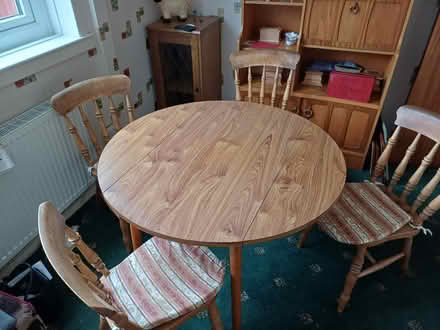 Photo of free Table and 4 chairs (Dronfield, S18) #1