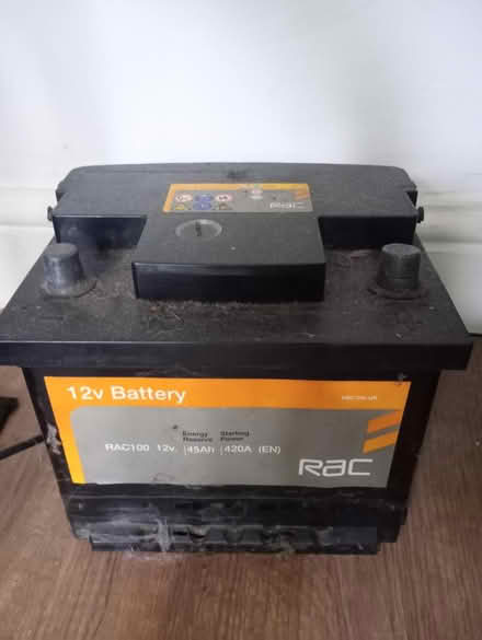 Photo of free 12v battery (Chorlton Manchester) #1