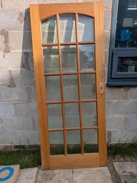 Photo of free glass wood door (Swinton M27) #2