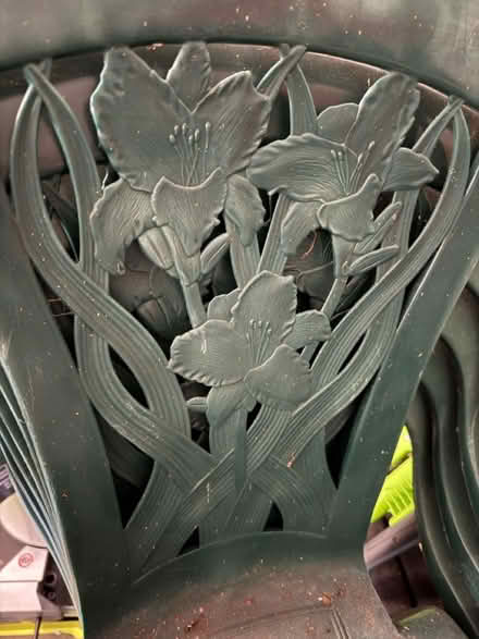 Photo of free Stackable Resin Chairs - 6 (New Market, Md Lake Linganore) #2