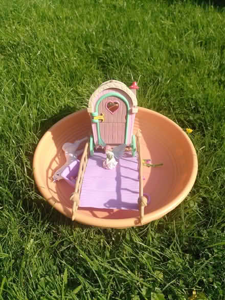 Photo of free Child's garden pot display with fairy, unicorn, mouse. (Low Hesket CA4) #1