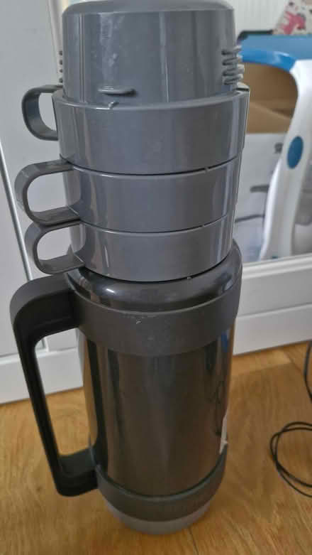 Photo of free Large flask with 3 cups (Dublin 14) #1