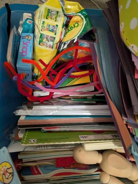 Photo of free Big box of arts and crafts stuff (South Court, Palo Alto) #1