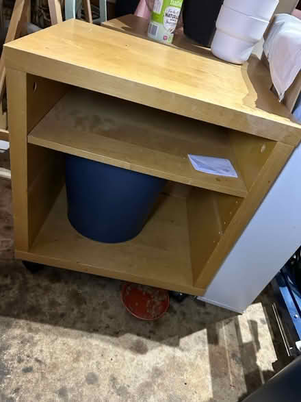 Photo of free cabinets x 2 white x 2 wood (Catford se62ha) #1