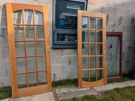 Photo of free glass wood door (Swinton M27) #1