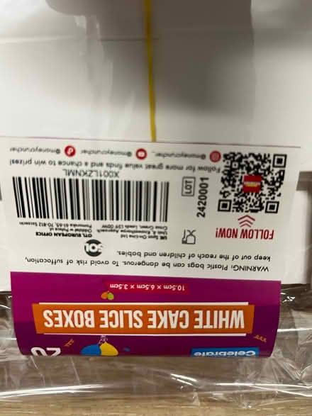 Photo of free Cake slice boxes (Eastbourne BN21) #3