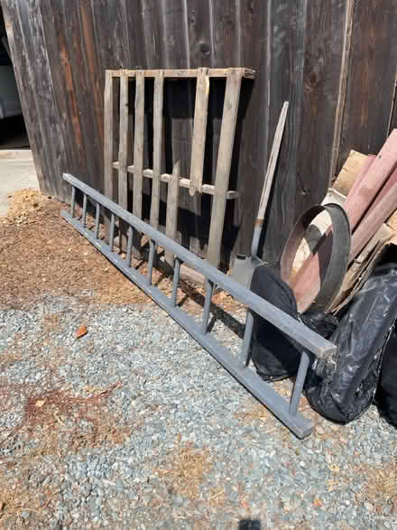Photo of free Wooden ladder (Downtown Mountain View) #1