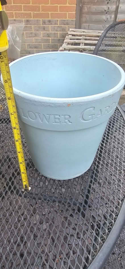 Photo of free Painted terracotta pot (Horsham, RH13) #1