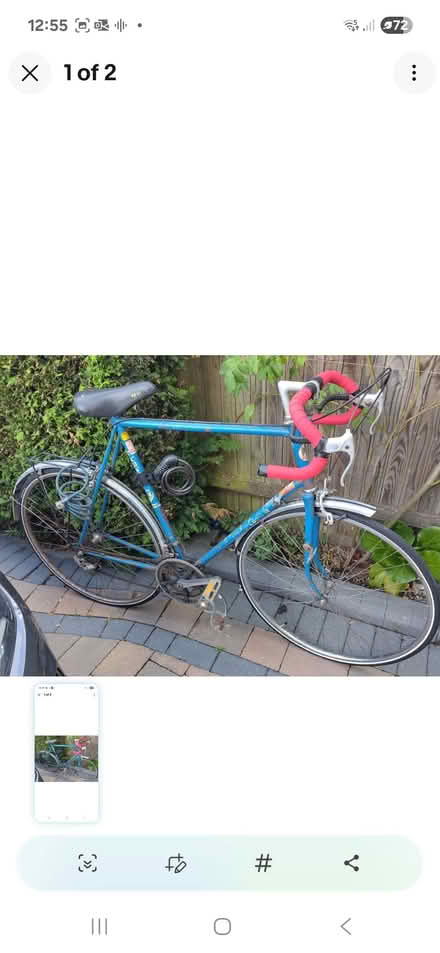 Photo of Old bike front forks (ME15 loose) #1