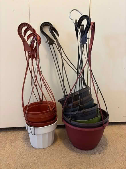 Photo of free 12 hanging pots (Echo Park) #1