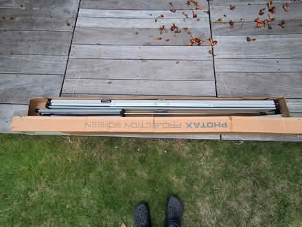 Photo of free Projector Screen (Loughborough Central LE11) #2