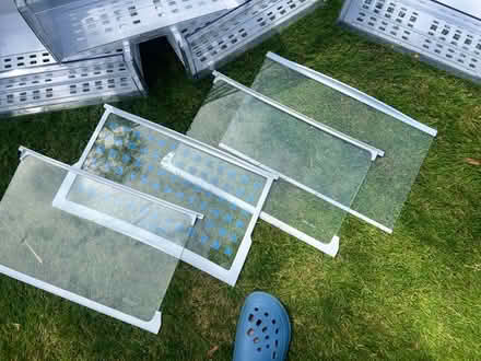 Photo of free Fridge glass shelves (no fridge) (Barnes SW13) #1