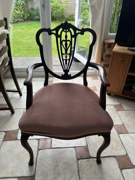 Photo of free Chair with arms (The Triangle Estate RH15) #2