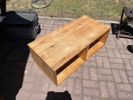 Photo of free Solid wood Media console (San Leandro) #2