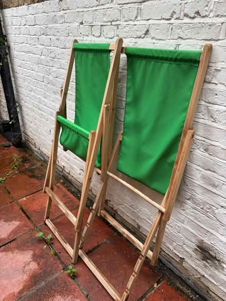 Photo of free Garden chairs (Walham Green SW6) #1