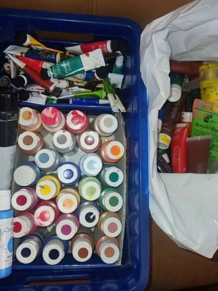 Photo of free Acrylic paints (Odd Down) #1