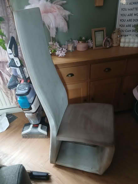 Photo of free X2 dining chairs (Canford Heath, BH17 8) #1