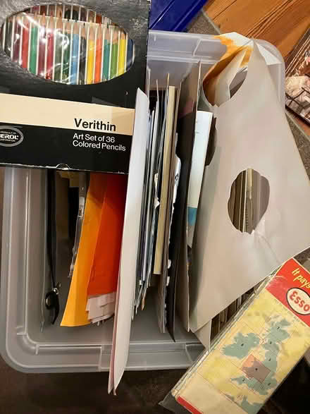 Photo of free Art Upcycle Collage Ephemera (Old Town Bowie) #2