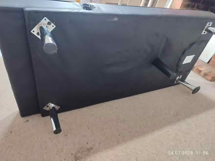 Photo of free We give away a sofa, black color (Farnborough) #2