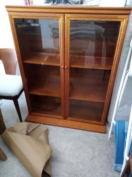 Photo of free Glass fronted book /display case (Paignton TQ3) #1