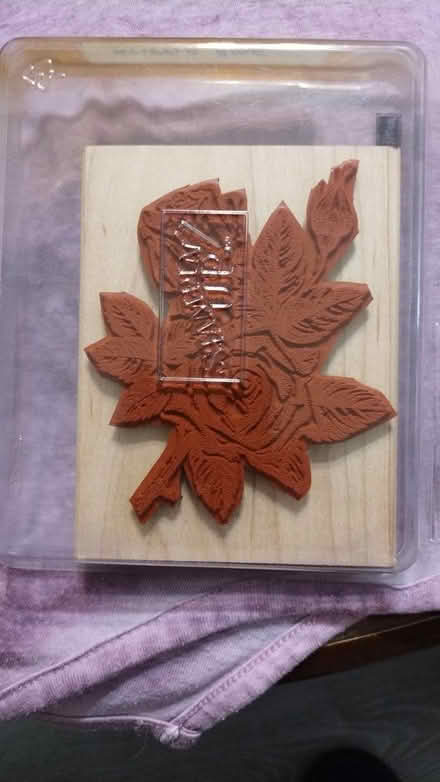 Photo of free Roses stamp without ink (Allen) #2