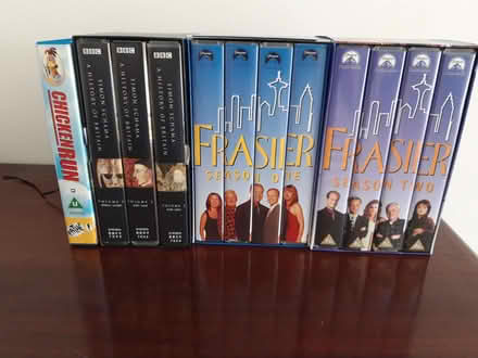 Photo of free VHS Frasier Seasons 1&2. Simon Schama History of Britain (CT14) #1