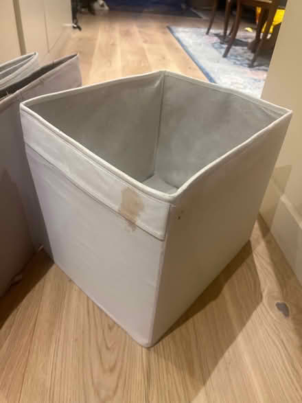 Photo of free 3 ikea storage boxes+ 1 organiser (Notting hill W11) #4