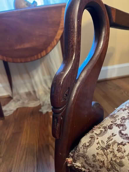 Photo of free Upholstered rocker (Flower and Wayne Aves., SS) #2
