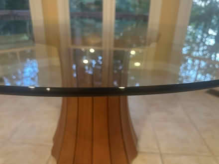 Photo of free 54" Glass table top (NOT base) (6501 Fallwind Lane Bethesda) #3