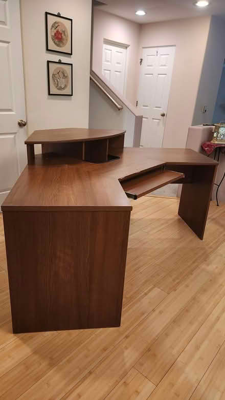 Photo of free Large Corner Computer Desk (Quemazon) #2