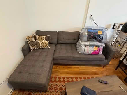 Photo of free Couch with adjustable sectional (Lower east side) #1