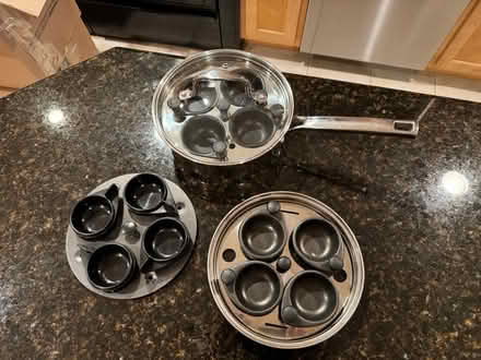 Photo of free Egg Poaching Pan Set - New (Rochester) #3