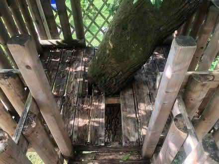 Photo of free Bespoke Wooden climbing Frame / Treehouse (Kineton Green B92) #2