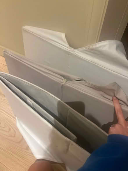 Photo of free 3 ikea storage boxes+ 1 organiser (Notting hill W11) #2