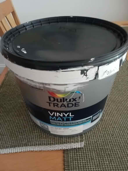 Photo of free Vinyl matt emulsion (East Chesterton Ward CB4) #1